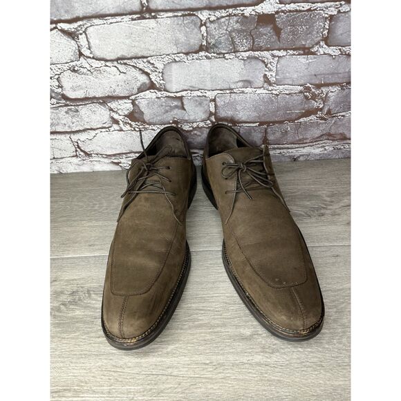 Cole Haan Brown Nubuck Leather Split Oxfords Waterproof Shoes Men 10.5M US/43EU main image 4